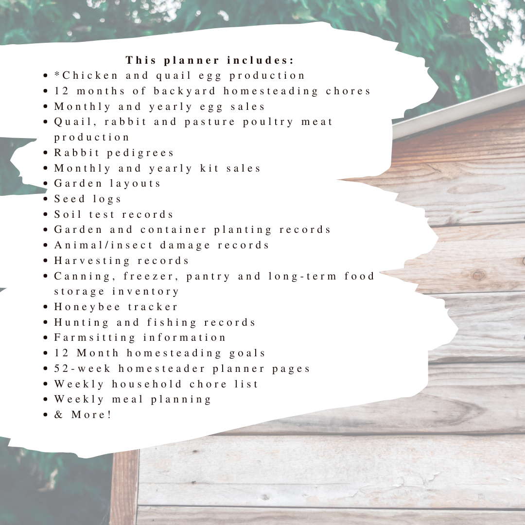 (Digital Copy) Back to Our Roots: Homesteading Planner