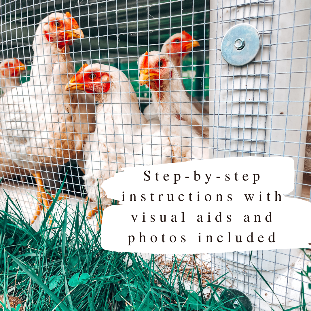 Backyard Poultry Tractor Plans / Chicken Tractor Plans / Backyard Chickens / Meat Chicken Tractor