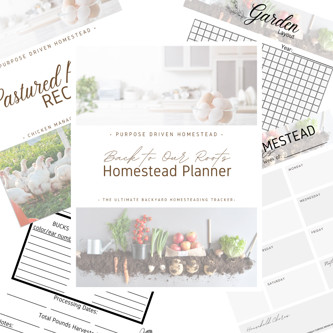 (Digital Copy) Back to Our Roots: Homesteading Planner
